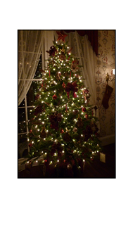 Victorian Decorated Christmas Tree