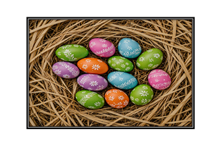 decoratie Easter eggs