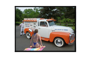 prepared for dripping ice cream